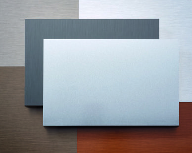 Kleurstalen ALUCOBOND_naturAL aluminium composiet platen
