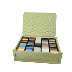 AcoFelt-gerecycled PET-vilt Sample box