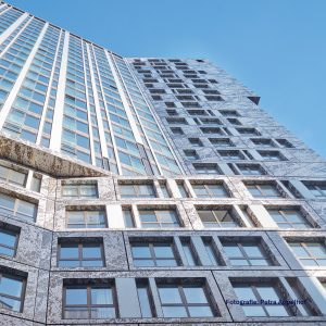 aluminium composiet gevelbekleding geanodiseerd alucobond op gebouw