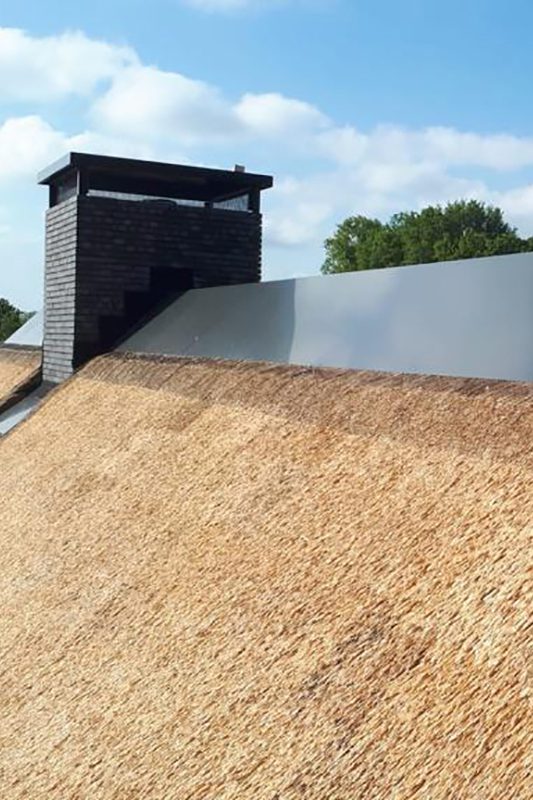 Alucobond aluminium composiet paneel-gebogen -dak afwerking