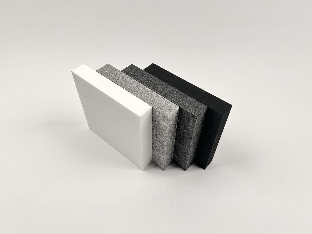 polyester akoestische plaat wanddecoratie plafondplaten - 100proc recyclebaar - geluidsisolatie-akoestische absorptievermogen-AcoFiber